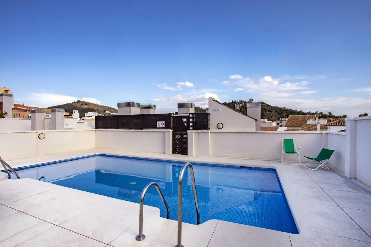 -Malagasunapts- Citycentre Rooftop Pool Apartment Malaga