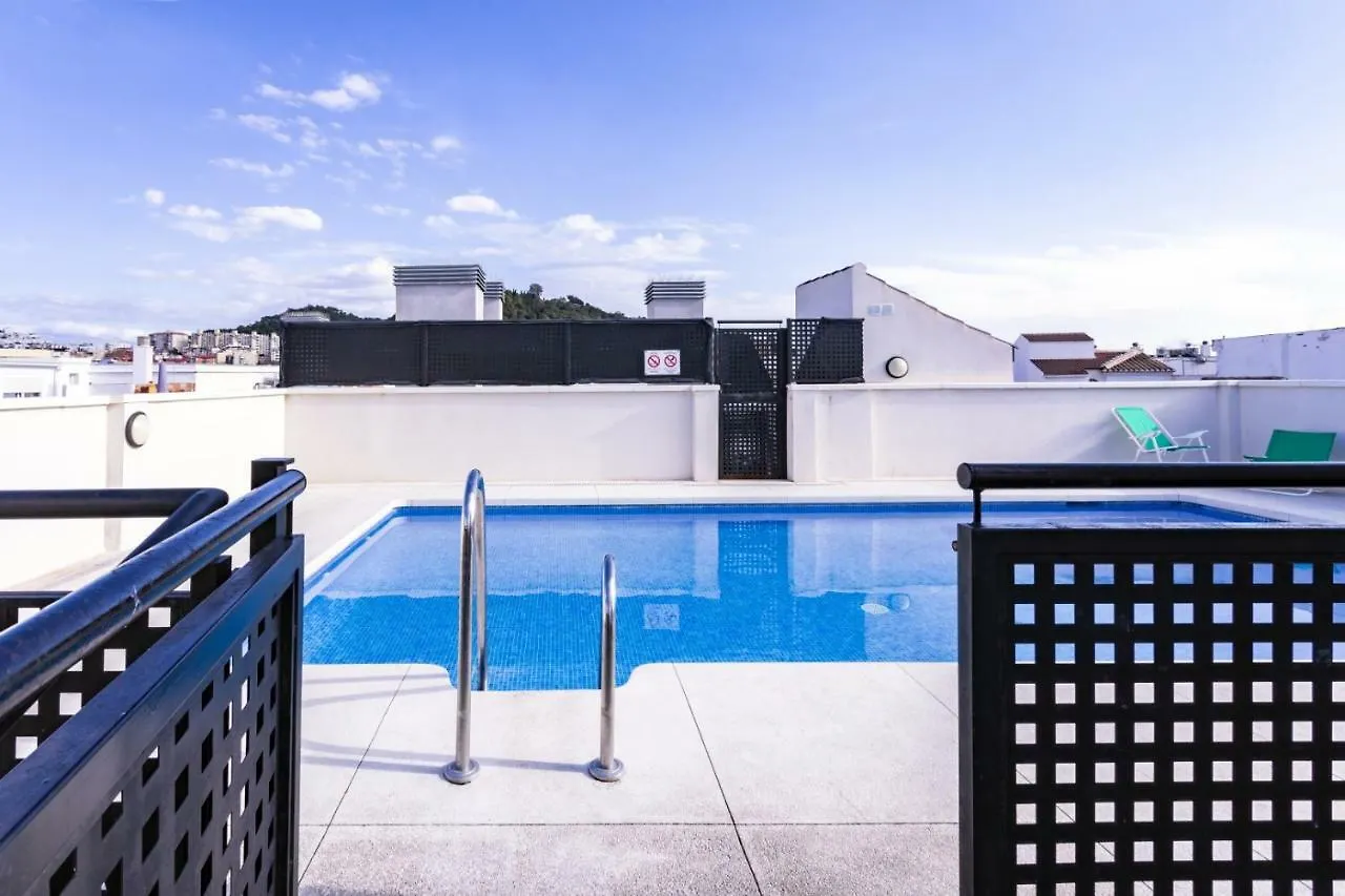 -Malagasunapts- Citycentre Rooftop Pool Apartment Malaga